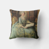 Marieのアントワネットによってカスタマイズ枕 クッション (裏面)