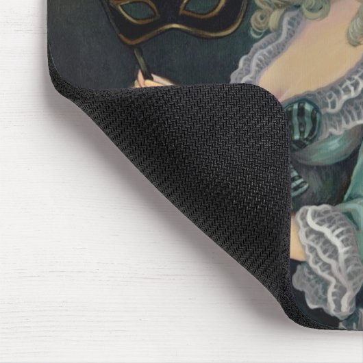 Marieの仮面舞踏会のゴシック様式ロココ様式のマウスパッド マウスパッド (コーナー)