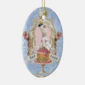 Marieはケーキの…オーナメントをアントワネット食べます セラミックオーナメント (右)