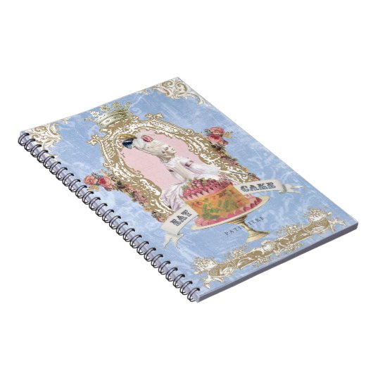 Marieはケーキの…ノートをアントワネット食べます ノートブック (右側)