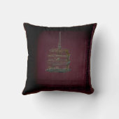 Marieは枕光っています クッション (裏面)