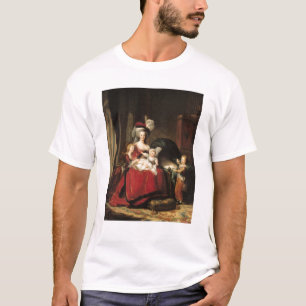 Marieアントワネットおよび彼女の子供1787年 Tシャツ