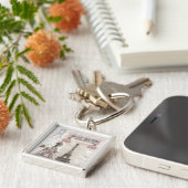 MarieアントワネットのカップケーキKeychain キーホルダー (側面)