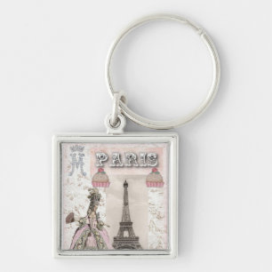 MarieアントワネットのカップケーキKeychain キーホルダー
