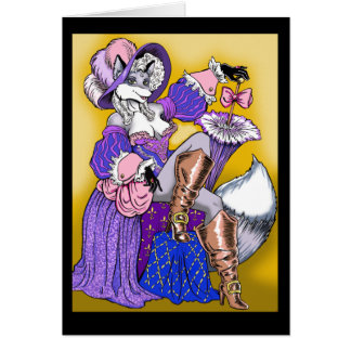 Marieアントワネットのキツネカード