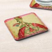 Marieアントワネットのコースターセット コースター (左側)