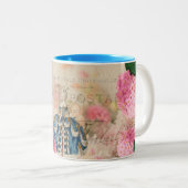 Marieアントワネットのフランスのなアクセントのマグ ツートーンマグカップ (正面右)