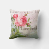 Marieアントワネットのフランスのなアクセントの装飾用クッション クッション (裏面)