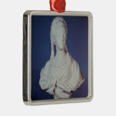Marieアントワネットのポートレートのバスト メタルオーナメント (右)