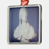 Marieアントワネットのポートレートのバスト メタルオーナメント (左)
