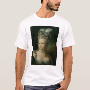 Marieアントワネットのポートレート Tシャツ
