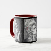 Marieアントワネットのマグのロココ様式のマグのゴシック様式マグ マグカップ (正面左)