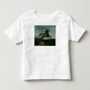 Marieアントワネットの乗馬のポートレート トドラーTシャツ