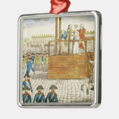 Marieアントワネットの実行 メタルオーナメント (左)