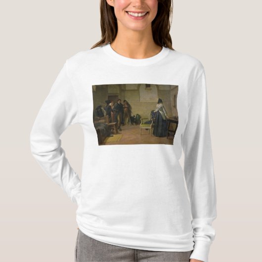 Marieアントワネットの最後の朝 Tシャツ (正面)