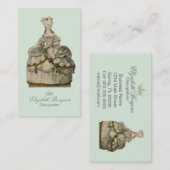 Marieアントワネットの服の~の名刺 名刺 (正面/裏面)