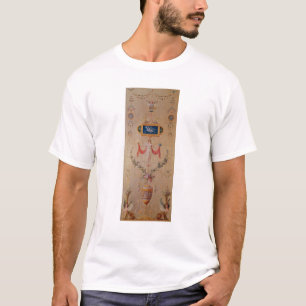 Marieアントワネットの私室からのパネル Tシャツ