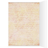 Marieアントワネットの空白のなカード (内側 (左))