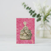 Marieアントワネットの贅沢な服の~の名刺 名刺 (スタンド正面)