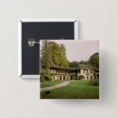 MarieアントワネットのHameau 缶バッジ (正面&裏面)