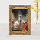 Marieアントワネットカード カード (黄色い花)