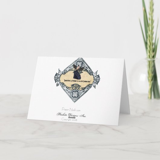 Marieアントワネットハロウィンの仮面舞踏会 カード (裏面)