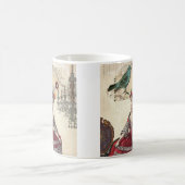 Marieアントワネットパリのシャンデリアのフランスのな女王 コーヒーマグカップ (中央)