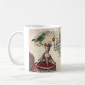 Marieアントワネットパリのシャンデリアのフランスのな女王 コーヒーマグカップ (左)