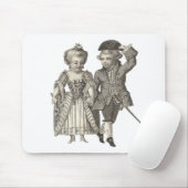 MarieアントワネットルイXVIのヴィンテージのコスチューム マウスパッド (マウス)