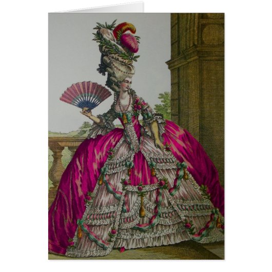 Marieアントワネット女王の~カード (正面)