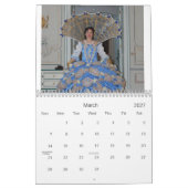 marieアントワネット カレンダー (3月 2027)