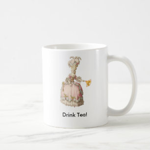 Marieアントワネット。 飲み物の茶! コーヒーマグカップ