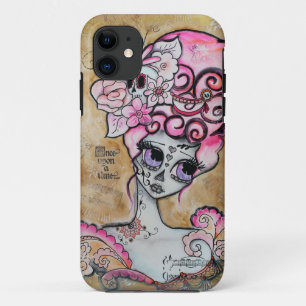 Marieアントワネット、Dia de los Muertos iPhone 11 ケース