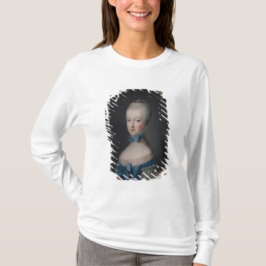 Marieアントワネットdeのポートレート Tシャツ (正面)