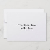 MarieアントワネットNoelのクリスマスの招待状 招待状 (裏面)