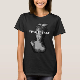 MarieアントワネットViva女王のlaのケーキのワイシャツ Tシャツ