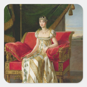 MarieポーリーンBonaparteのプリンセスBorghese 1808年 スクエアシール