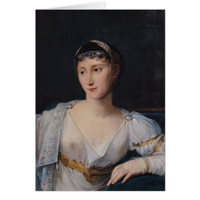 MarieポーリーンBonaparteのポートレート (正面)