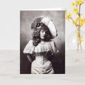 Marieロイド カード (黄色い花)