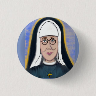 Marie賛美されたばら色ボタン 缶バッジ