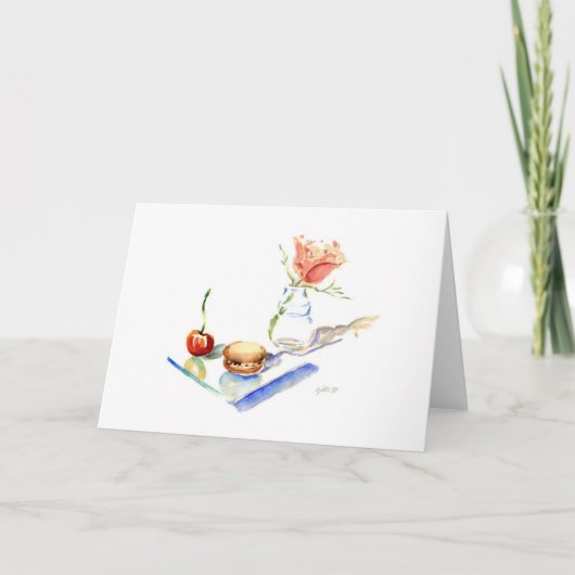 Marie-アントワネットは上がりました カード (正面)