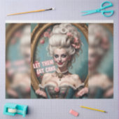 Marie Antoinetteがケーキを食べ切り離す 薄葉紙 (クラフト)