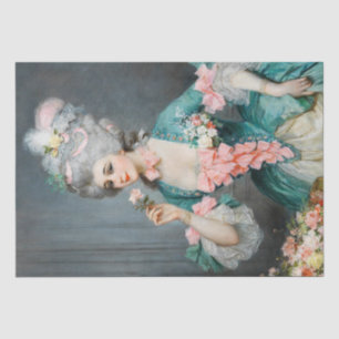Marie Antoinetteデコペフランスのージ 薄葉紙