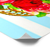 Marie Antoinetteブルーケーキとティージャイアントポスター ポスター (角)