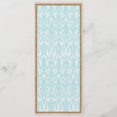 Marie Antoinetteメニューテーブルの配置設定 メニュー (裏面)