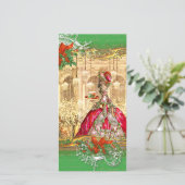 Marie Antoinette紅茶パーティークリスマスフォトカード (スタンド正面)