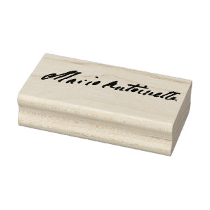 Marie Antoinette署名 ラバースタンプ