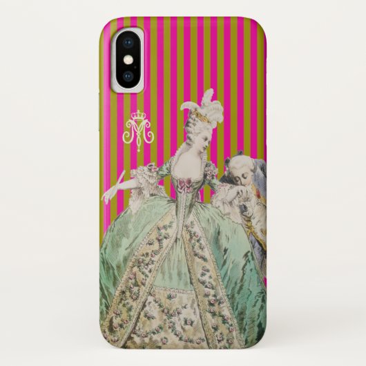 Marie Antoinette色変更(その他のオプション) - Case-Mate iPhoneケース (裏面)