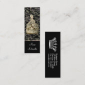 Marie Antoinette豪華なドレス~名刺 スキニー名刺 (正面/裏面)