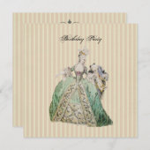 Marie Antoinette ～招待状/ RSVP #16 招待状 (正面/裏面)